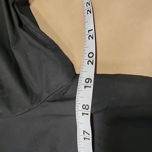 Talbots Size 12 Black Long Sleeve Button Down French Cuff Shirt, Exc. Used Cond. - Picture 9 of 16